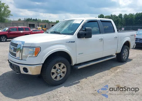 2011 Ford F-150 Lariat from USA, damaged, VIN 1FTFW1ETXBFC11286